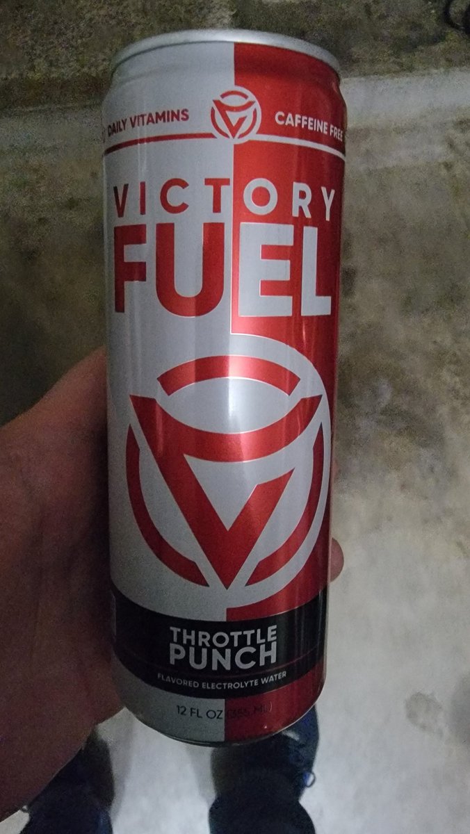 @Drink_Victory finally found this gem last night at @RedDirtRaceway during the @HighLimitRacing and I have now found my new favorite drink.