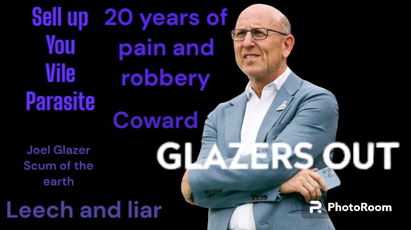 Joel Glazer causes so much misery and pain on this club #GlazersOut