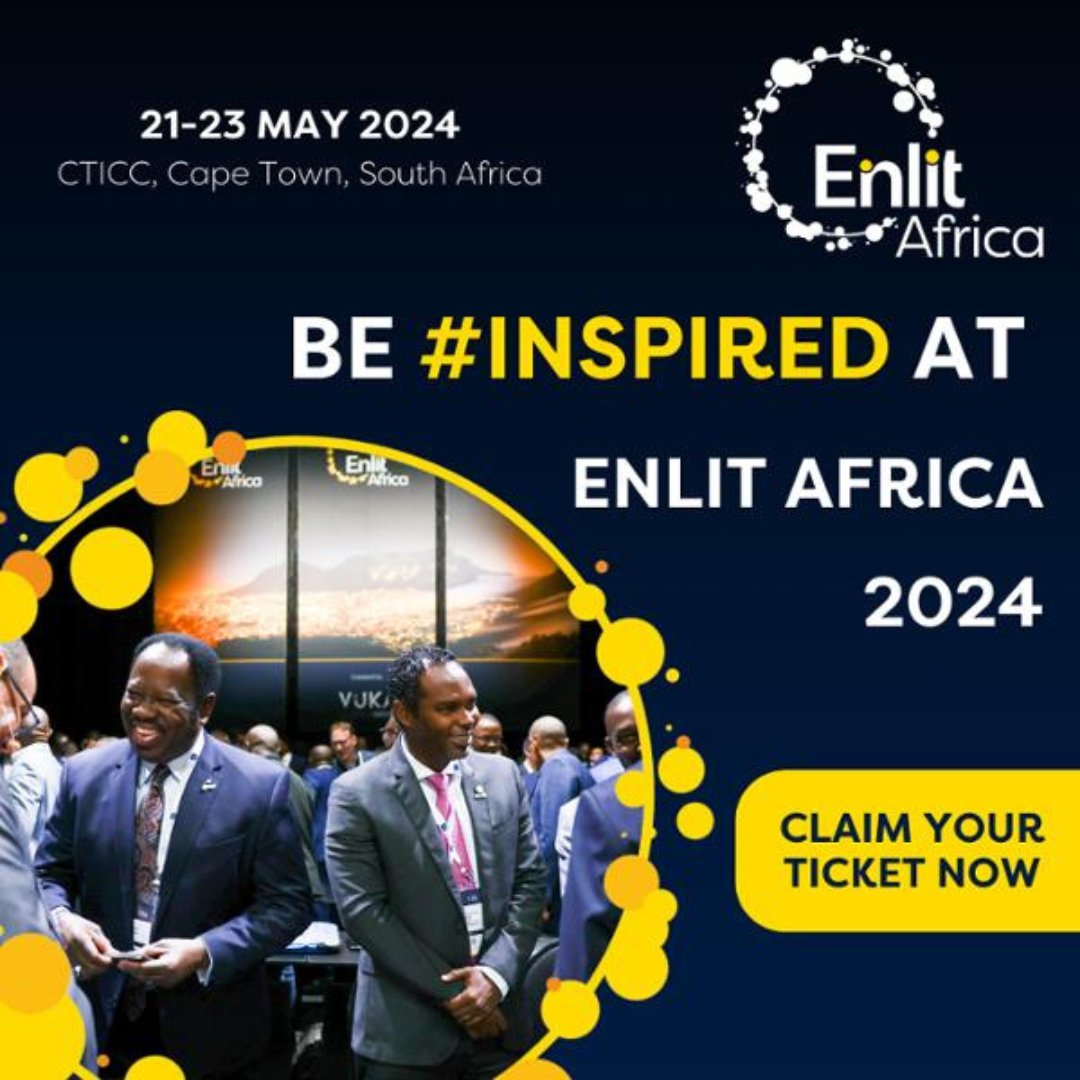 Join us for THE event in Africa's power, energy & water sector! Connect with field leaders, innovators, and policymakers to tackle pressing industry issues. ⚡Unlock your experience and get a ticket to #EnlitAfrica2024: eu1.hubs.ly/H08zj4v0 #Energy #Power #Water #Innovation