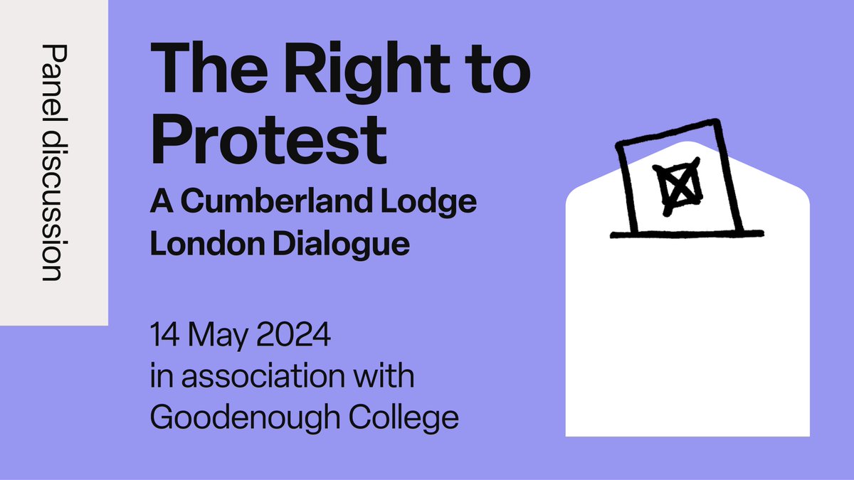 With recent legislation, new technologies, and increasingly dispersed centres of power, the way we think about protest is changing. Our 2024 London Dialogue will explore what these changes may mean for all of us, with panellists from @libertyhq, the police, and more.