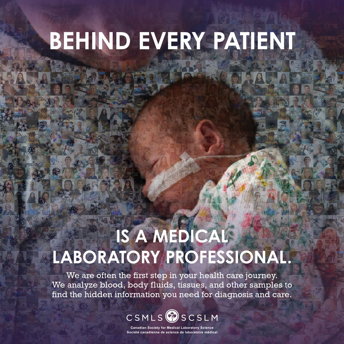 We are #BehindEveryPatient, throughout their health care journey. 

We perform millions of tests every year intended to inform diagnosis and keep you and your loved ones healthy.