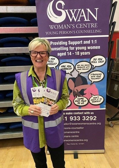 Thank you to everyone who attended @LitherlandHigh yesterday for their Wellbeing Festival. Cathy said it was wonderful to hear such positive feedback, such as, 'Thank You for doing the amazing work that you do. I am so grateful to the Centre, & the support you have given me.'