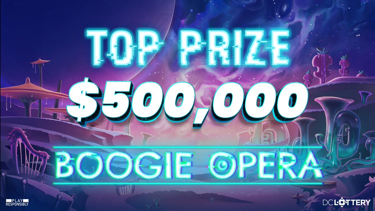 Get your groove on and aim to win a top prize of $500,000 with DC Lottery's Boogie Opera 🎷 🕺 Get playing here: bit.ly/4cQyM8D