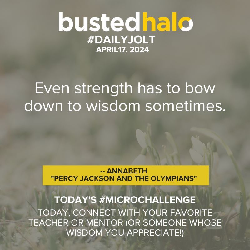 Today's #DailyJolt comes from @PercySeries bustedhalo.com