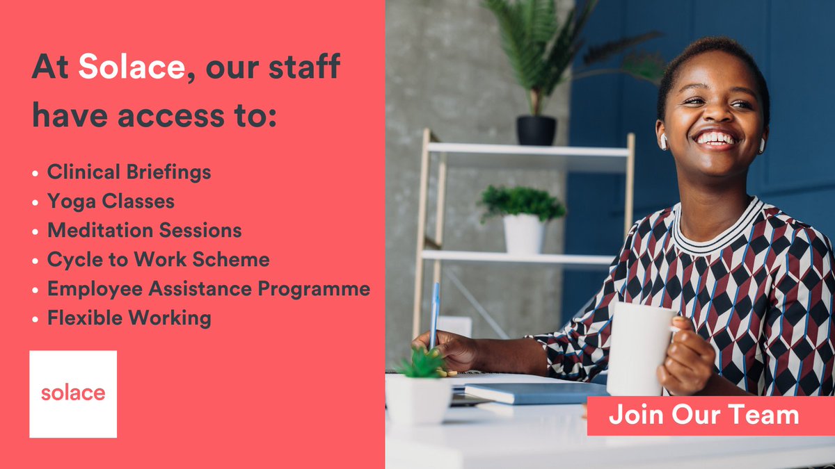 We take great pride in our commitment to ensuring the wellbeing and continuous development of our staff. As part of this commitment, we have lots to offer as an employer! Click here to view all our vacancies bit.ly/solacewajobs #SolaceJobs #CharityJobs