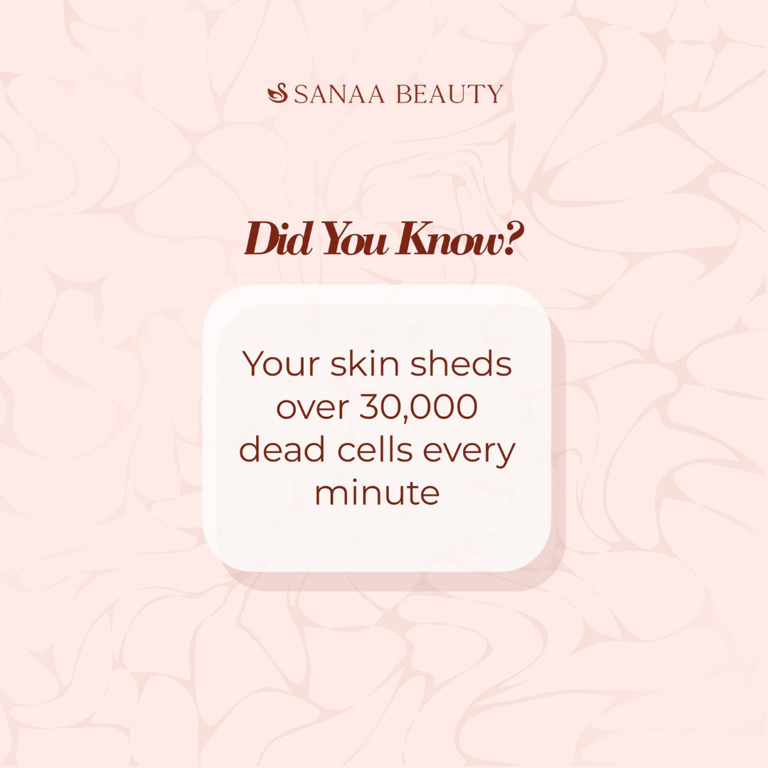 Random skin fact: There should be no off-time for your skincare. 

Shop any of our serums: sanaabeautyltd.com to play a part in rebuilding the new skin cells 

#SanaaBeauty