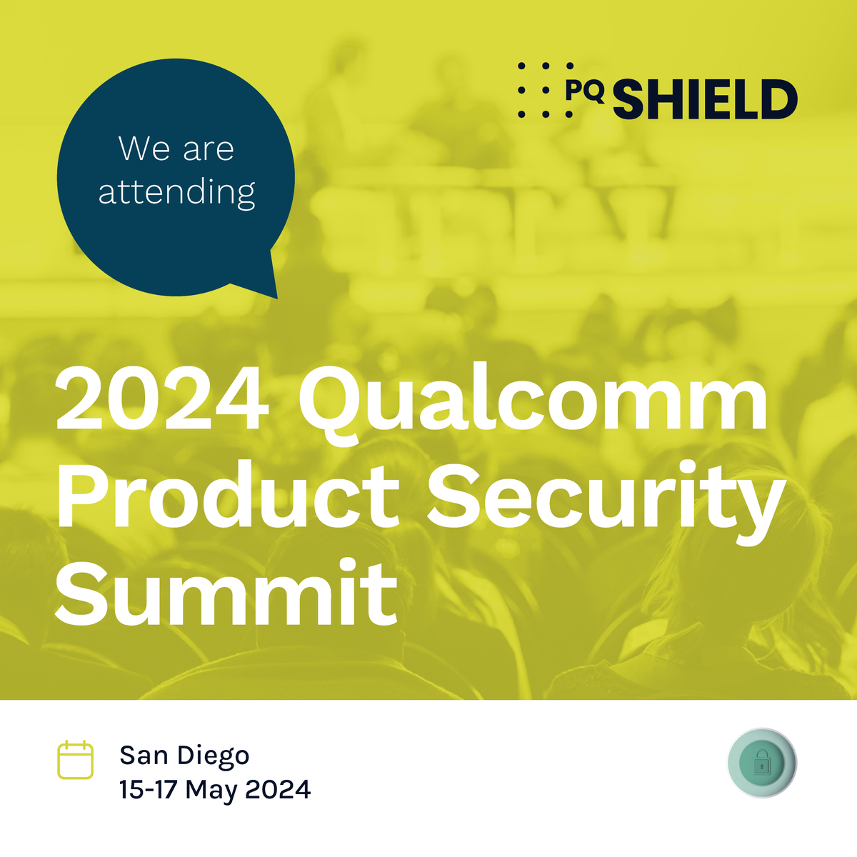 Our VP Product Dr Axel Poschmann will be attending the 2024 Qualcomm Product Security Summit in San Diego on May 15-17. If you would like to meet with Axel, please do reach out. #productsecurity #cryptography