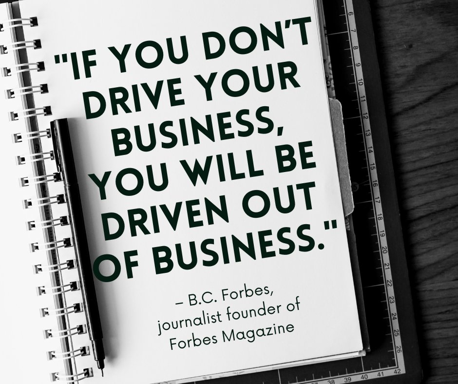 Take control of your business and drive it towards success! Remember B.C. Forbes' advice...
#StrategicCFOs #BusinessWisdom #Quotes #Leadership