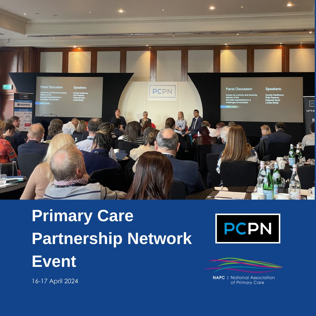 Our non executive director Dr Edward Bosonnet is at the two day Primary Care Partnership Network (PCPN) in London. This event brings together 150 multidisciplinary leaders from across Primary Care. #PCPN #PCPN2024 #PrimaryCare #NAPC #Event