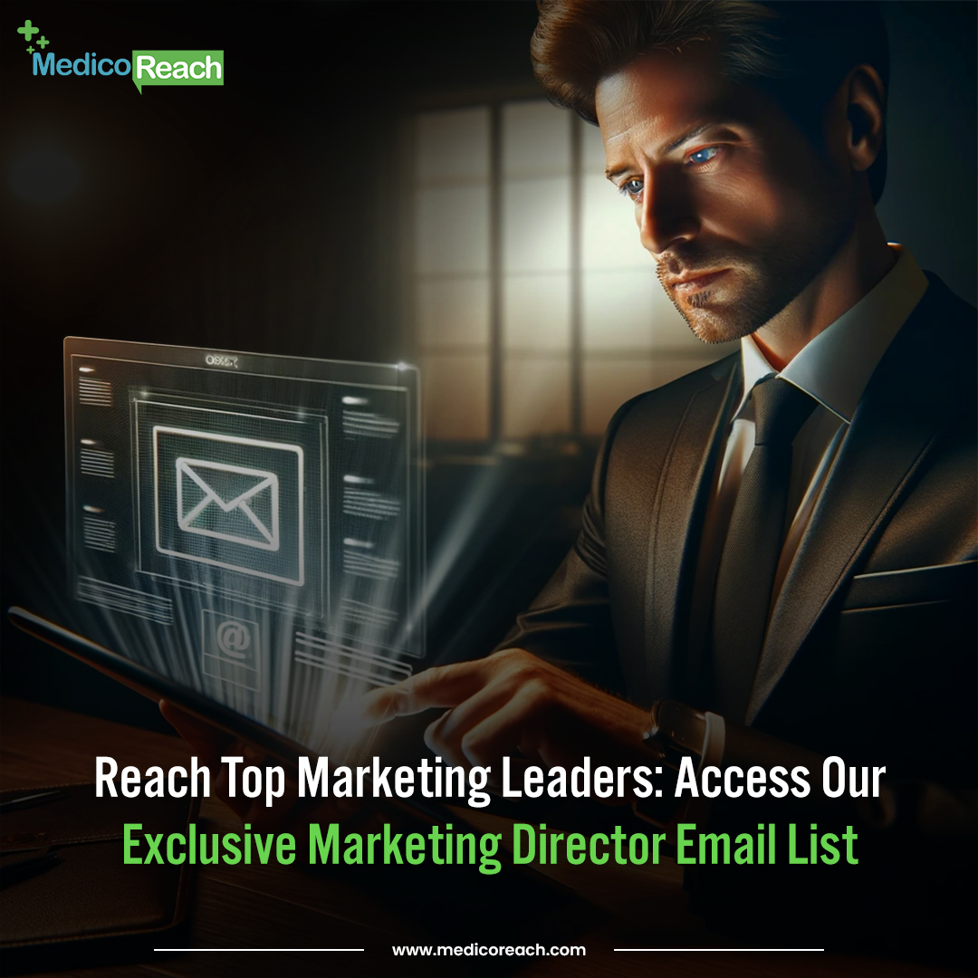 Stay ahead of the competition! Our Marketing Director Email List is your ultimate edge in the competitive landscape. Empower your campaign with direct access to marketing directors and watch your brand soar to new height. medicoreach.com/healthcare-exe… #MedicoReach #MarketingDirector