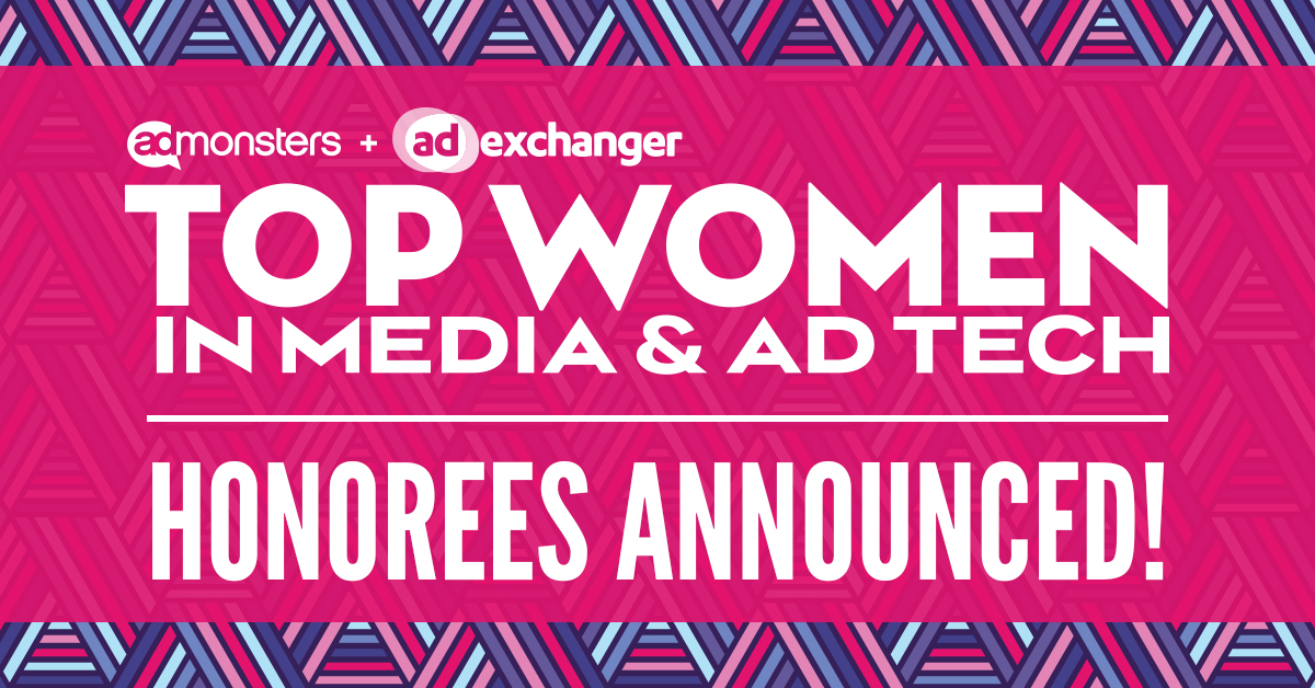 We're excited to announce the 2024 Top Women in Media & Ad Tech Awards honorees! Join us June 3 in NYC to celebrate the achievements of these leaders shaping our industry. Don't miss this night of excellence, tickets 👉 bit.ly/3Q6rLXH #TopWomenInMedia #AdTech