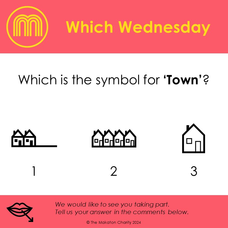 🌟Which Wednesday🌟 Can you identify the symbols in the image? Check your answer by going to the Makaton Insights folder in the Makaton Library to see if you guessed it right! Create an account via the link bit.ly/3DNVApG #Makaton #MakatonSymbols #WhichWednesday