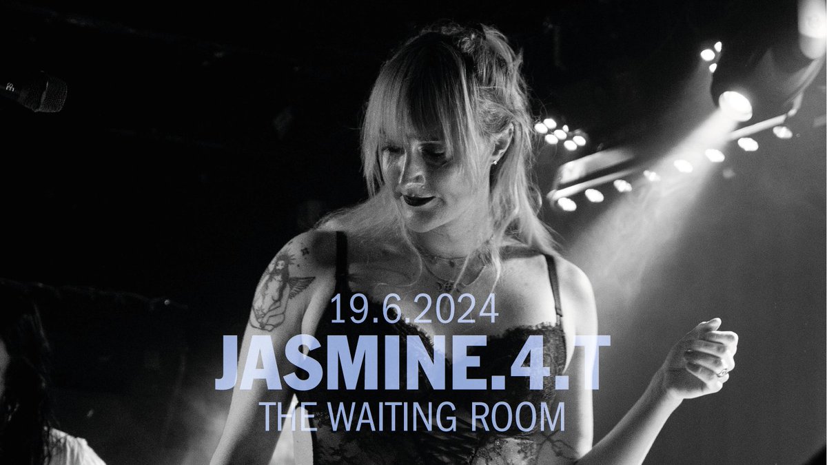 Just announced! @jasmine4t plays @WaitingRoomN16 in June ✨ 🎫 On sale now: ticketweb.uk/event/jasmine4…