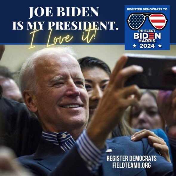 If Joe is yours too, and you want to connect, with more blue friends, I would ask you, please to follow me, to share this, and to like it; I will follow you back, and boost you this week, my dear #resister friends 😳🙂💙🌹💙💙💙🌊🌊🌊🌈💚🕊🌎🐝☕️🙏 #ifb #StrongerTogether