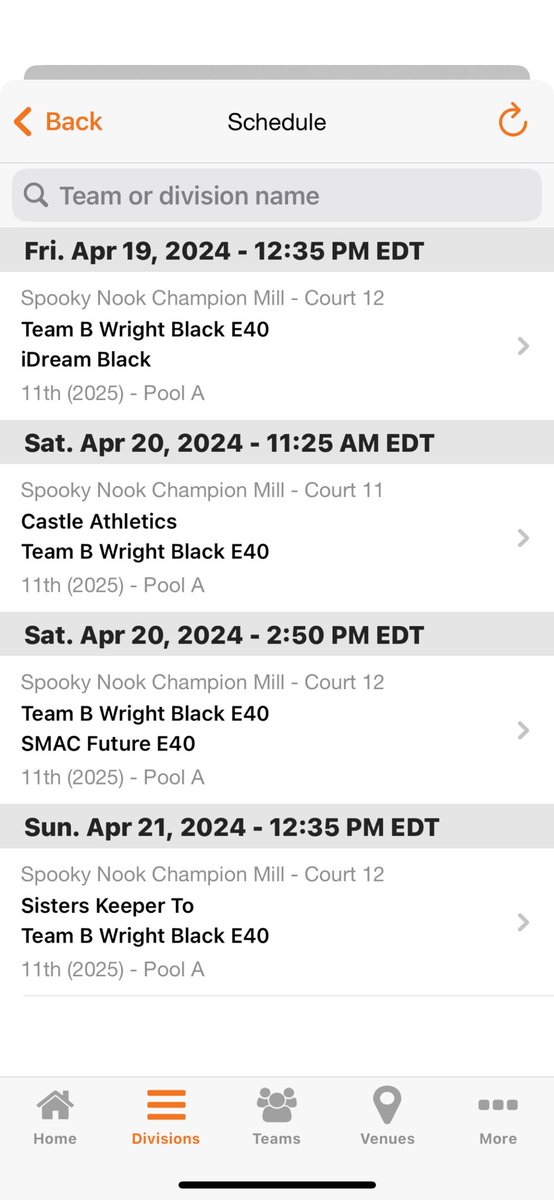 TBW 2025 Black schedule for “The Clash” @SelectEventsBB @yofavkoach 🖤❤️