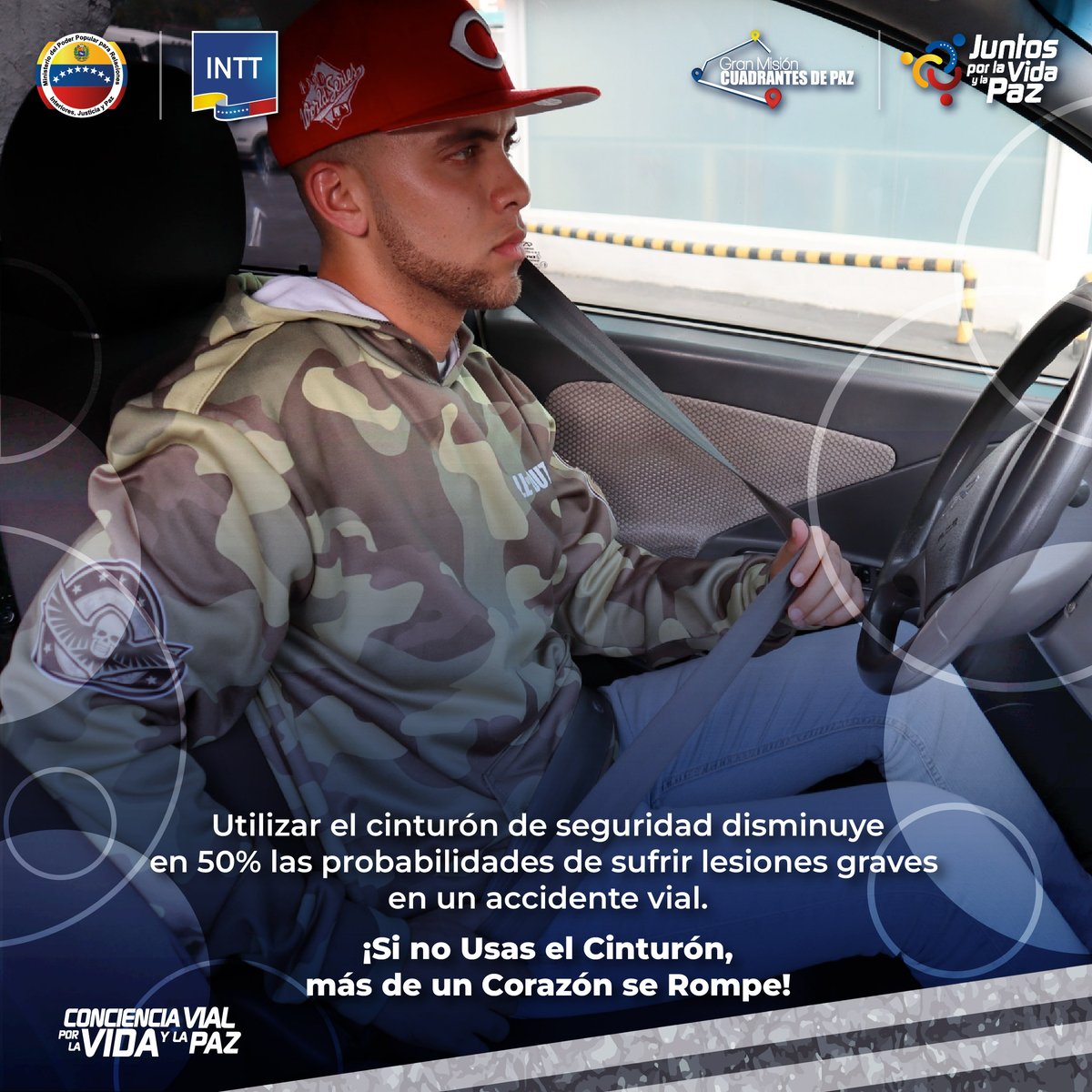InttContigo's tweet photo. Existe un riesgo inherente al conducir, no solo para el conductor, sino también para los demás en la carretera. Los límites de velocidad se establecen para mantener a todas y todos a salvo.

¡Respeta los límites de velocidad y usa el cinturón! 🚧
-
#JuntosPorLaVidaYLaPaz https://t.co/eK3AHi9LFJ