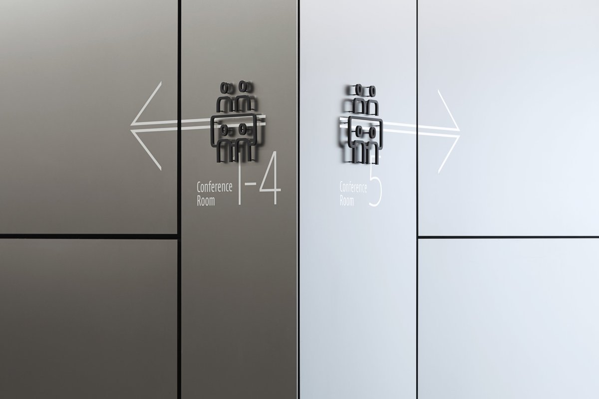 We have a thing for beautiful wayfinding systems.