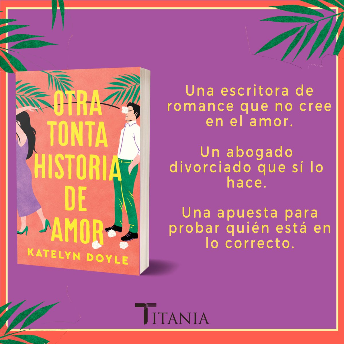 ✨Una apuesta para saber si el amor existe o no✨. En junio vais a poder leer #OtraTontaHistoriaDeAmor de @greatlyn🔥. Perversamente divertida, sexy, llena de risas y corazón como las mejores romcoms, esta novela es para los que creen en las almas gemelas😏.