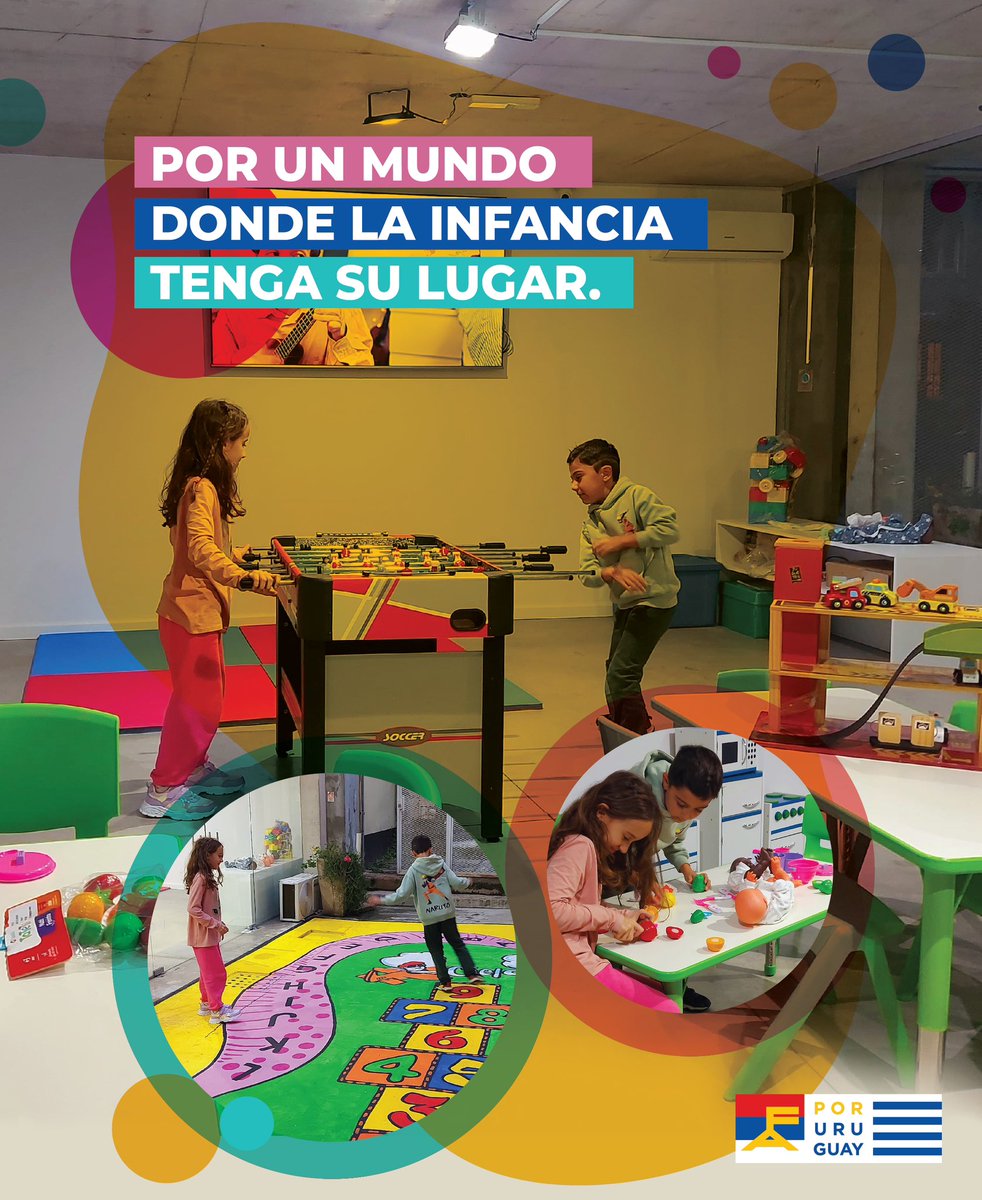 Frente Amplio (@frente_amplio) on Twitter photo Celebrá con nosotros la apertura del espacio infantil en nuestra sede🎉 Lunes 22 de abril • 17hs.
¿Tenés reuniones? ¿Mesas políticas? ¿O estás en alguna comisión? Desde ahora las y los militantes contamos con un nuevo espacio seguro para nuestros niños y niñas mientras Celebrá con nosotros la apertura del espacio infantil en nuestra sede🎉 Lunes 22 de abril • 17hs.
¿Tenés reuniones? ¿Mesas políticas? ¿O estás en alguna comisión? Desde ahora las y los militantes contamos con un nuevo espacio seguro para nuestros niños y niñas mientras