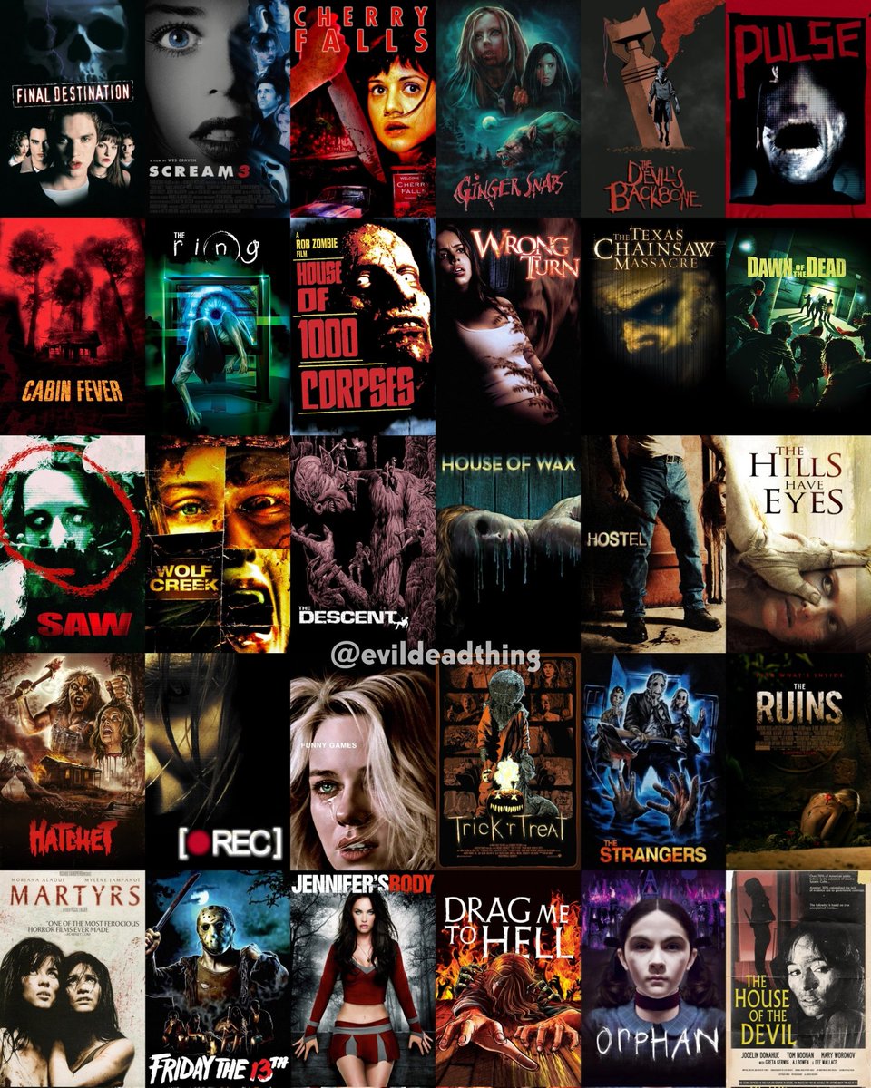 the 2000s was actually one of the best decades for horror movies