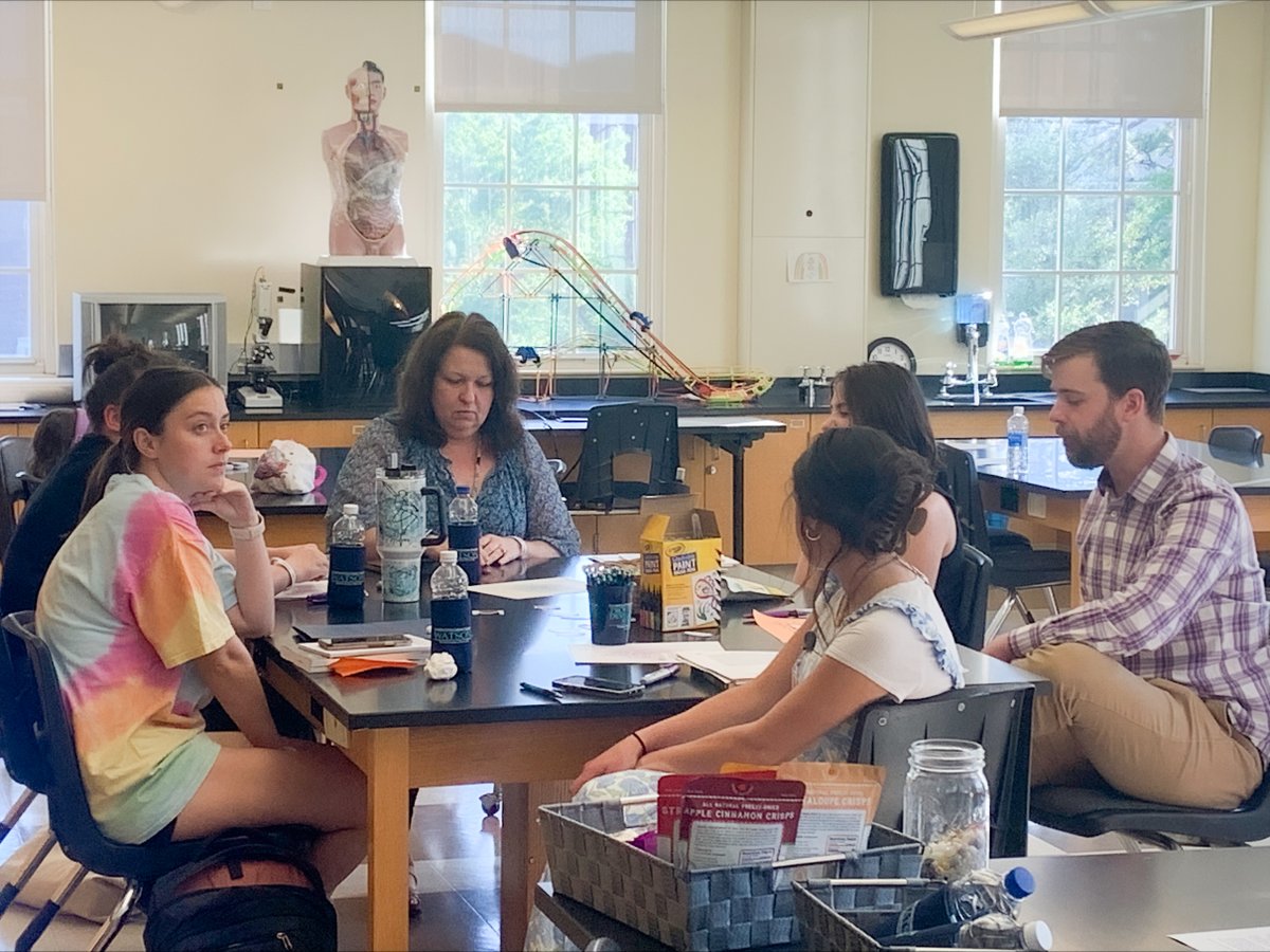 Watson students have gathered for another Watson Wellness session! This session focused on health and personal well-being for future educators. Interested in becoming resilient educator?? Plan to join us in one of our fall sessions!!