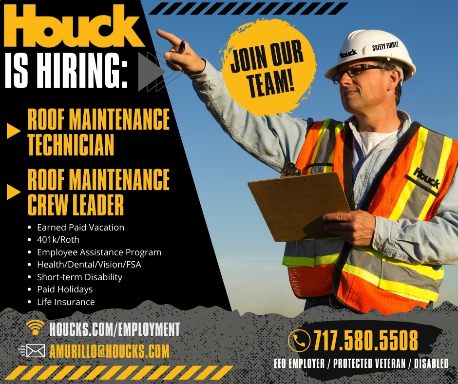 We're currently hiring for a Room Maintenance Technician to ensure seamless operations and a Roof Maintenance Crew Leader to lead our team in upholding the highest standards of facility upkeep. Ready to jumpstart your career with us? Apply now!