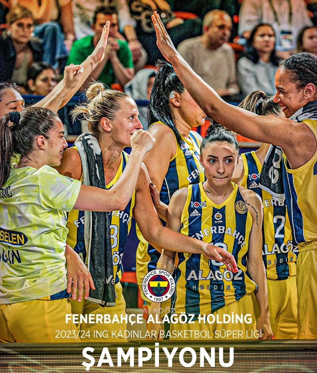 ING Kadınlar Basketbol Süper Ligi’ni şampiyon olarak tamamlayan Fenerbahçe'yi ve AXA Sigorta Efeler Voleybol Ligi'ni şampiyon olarak tamamlayan Halkbank'ı tebrik ediyorum.