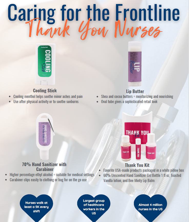 PromoLadies's tweet image. Nurses are the Heart of healthcare.  Nurses week is coming soon here are some awesome ideas. #davidsonpromo #nursesweek