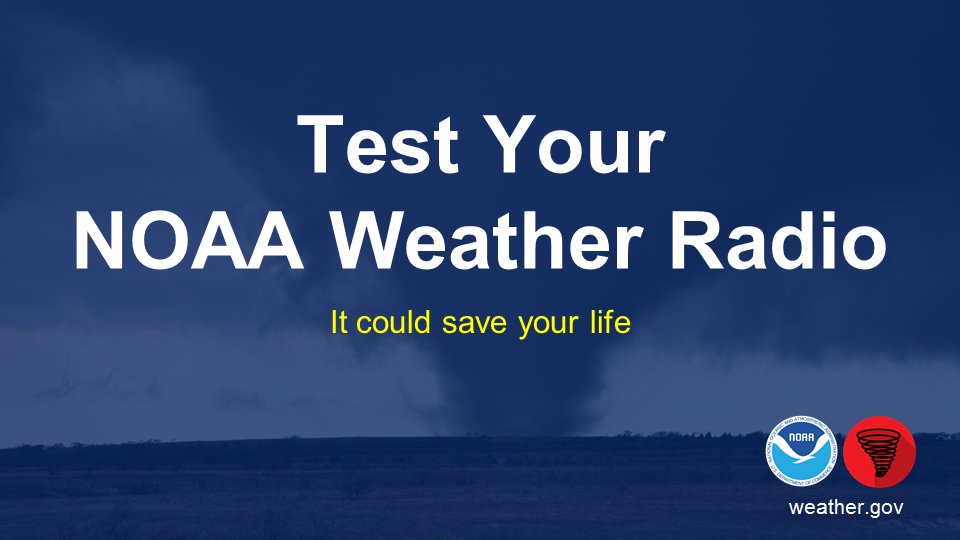 Get severe weather warnings at night with a @NOAA Weather Radio. weather.gov/nwr/ #WeatherReady