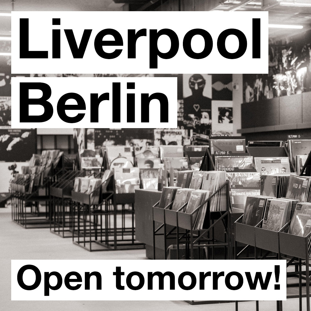 Our teams in Liverpool and Berlin have worked hard and over many weeks to get these stores ready. We hope you enjoy our new Rough Trade spaces as they debut tomorrow and evolve and grow over the coming months in the incredible cities they now call home. We'll see you soon.