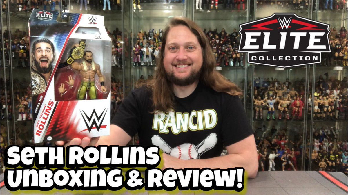 Seth Rollins WWE Elite 109 Unboxing & Review! youtu.be/p9SJsX_A8LA?si… #Wrestling #ActionFigure #Toy #Toys #SethRollins #WWE #Raw #SmackDown #AEW #WrestlingFigure #WrestlingFigures #Mattel #Wrestlemania.#toystagram #ToyReview #ToyUnboxing #EliteSquad