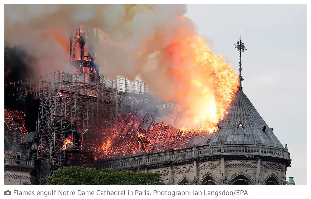 Is it just me thinking how wonderful it is that The Notre Dame in Paris is restored within five years, yet unable to grasp how this might look to those suffering with ME in France?

How few things have happened for #pwME generally worldwide during this period... #MEAwarenessHour