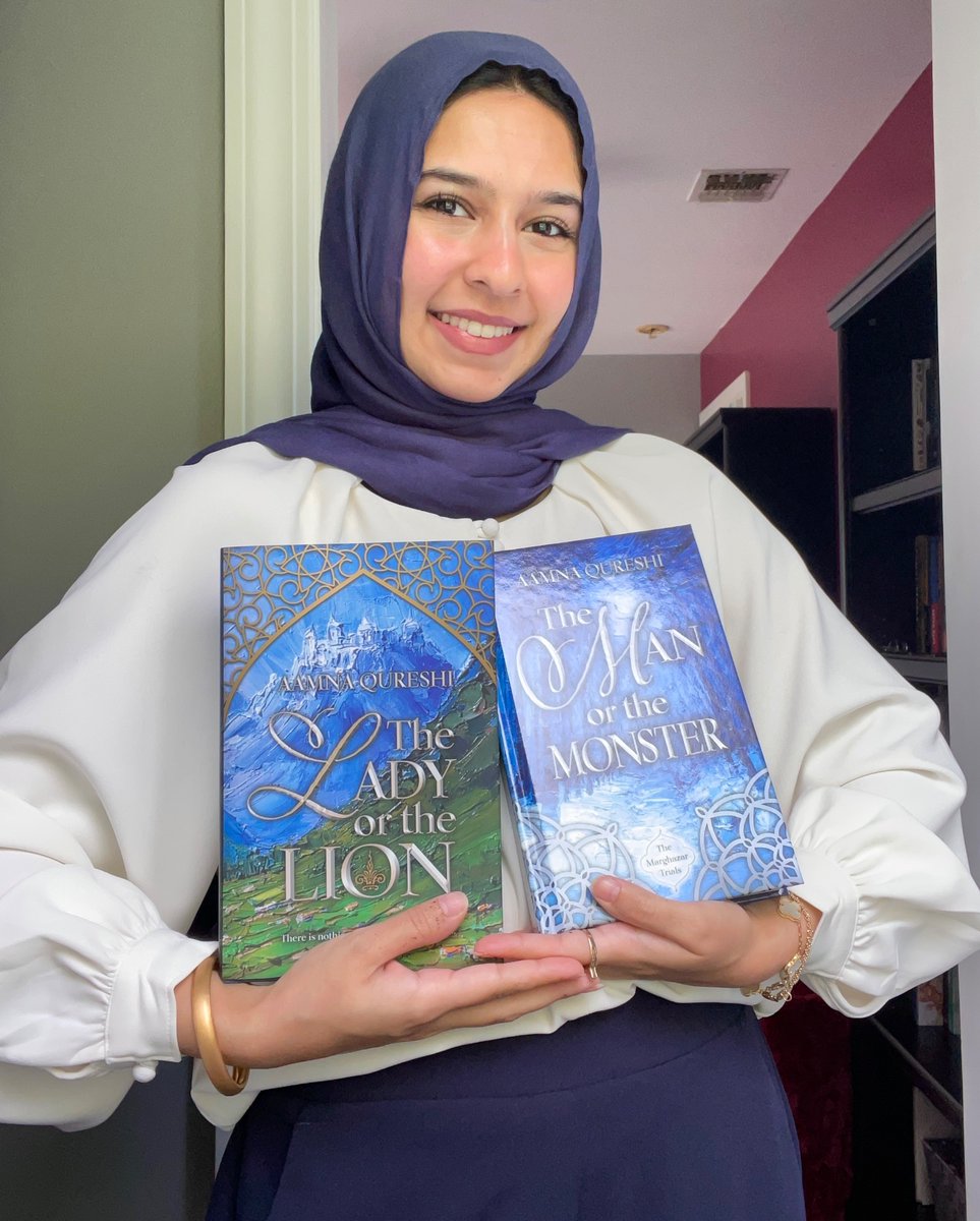 ‼️SALE ALERT‼️ THE LADY OR THE LION & THE MAN OR THE MONSTER are both 25% off on camcatbooks.com until 4/30! order now for a YA romatasy duology with a desi princess's forbidden romance set in a Pakistan-inspired world of court intrigues⛰️⚔️💘👑