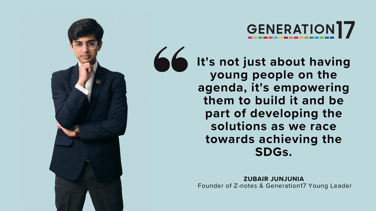 Join #Generation17 young leader @zjunjunia at the @UN ECOSOC Youth Forum for a discussion on 'The Voices of Youth and meaningful youth engagement in the Summit of the Future.' 📅 18 April 18 🕖 4pm EDT 📺 Watch it LIVE: bit.ly/44585sW