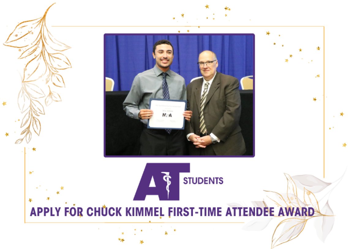 To help students attend @nataevents convention this June the NATA Student Leadership Committee offers the Chuck Kimmel First-Time Attendee Award, which is accepting submissions through April 20. Read more and find the link to apply here: nata.org/.../students-a…