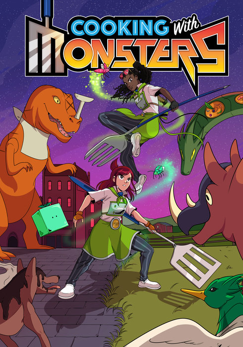 Pre-order COOKING WITH MONSTERS at Barnes & Noble today through Friday with code PREORDER25 to get 25% off! The poacher threat is on the rise in Gourmand, and Hana and her friends are about to be pulled right into the heart of the conflict!