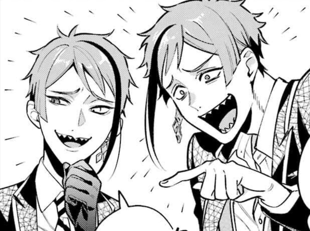 The tweels are so goofy in the manga lol