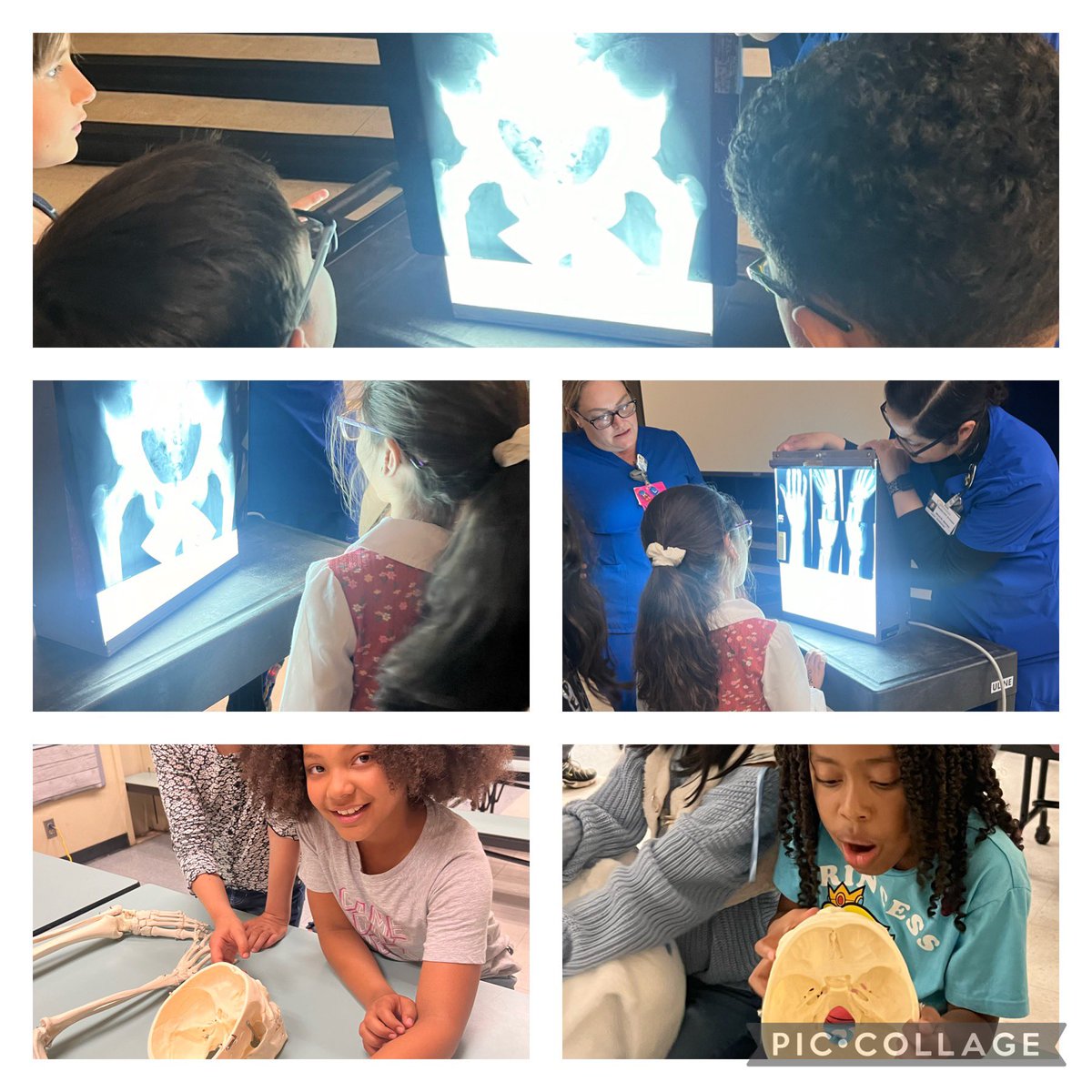 Career Week after school for #ELOP students @BrynMawrRUSD …Visited by X-ray technicians from Crafton Hills College and Inland Empire Therapy Dogs. #communitypartners #expandedlearning #explorationexperience @RedlandsUSD @RedlandsUSDSupt