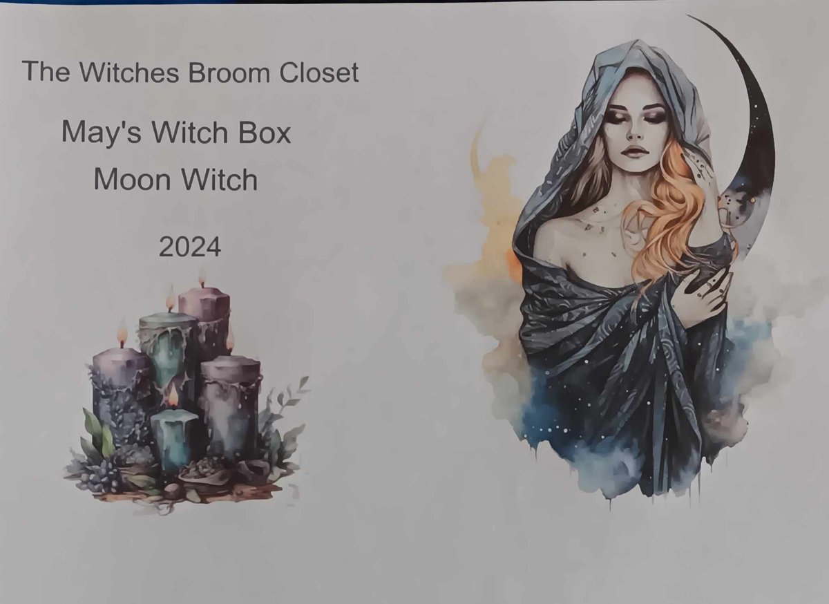 Attention Witches Only 11 Days left to get in on our Pre-order for Mays Witchbox Themed (Moon Witch) reserve your box now before all sold out boxes go out on or before May 25th these are limited boxes #witchbox #witch #pagan #wiccan thewitchesbroomclosetonline.com/index.php?main…