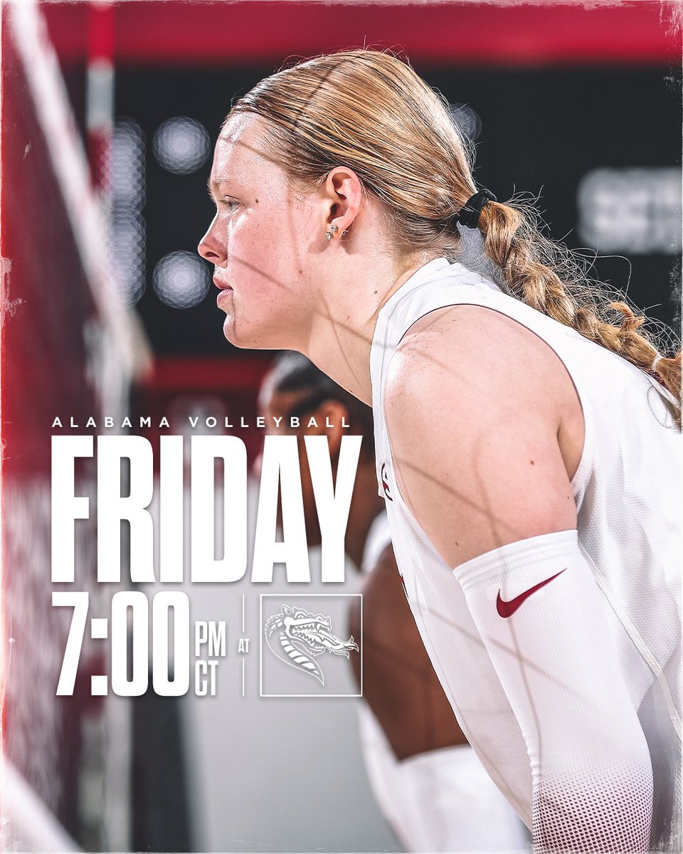 Birmingham Fans!

Your last chance to see the Tide in action this spring is this Friday at 7 p.m. CT as we face UAB in Bartow Arena...admission is free!

#BamaVB #RollTide