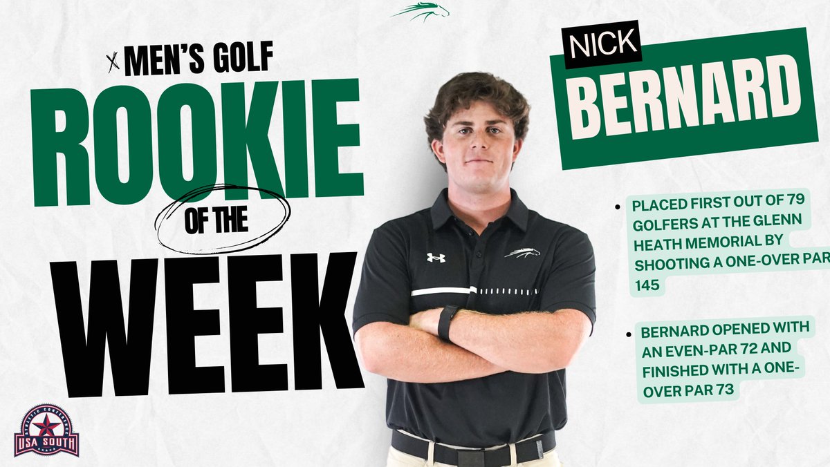 GoPeacePacers's tweet photo. Nick Bernard was honored by the @usa_south one day after winning the individual title and leading @GoPeaceGolf to the team title at the Glenn Heath Memorial Tourney! @ChrisClark_ @KacyHintz @WRALSportsFan @LouFernandezJr @WPeaceU #gopeacepacers

Story: https://t.co/Jayh8q5sU4 https://t.co/HPYBj27vmk
