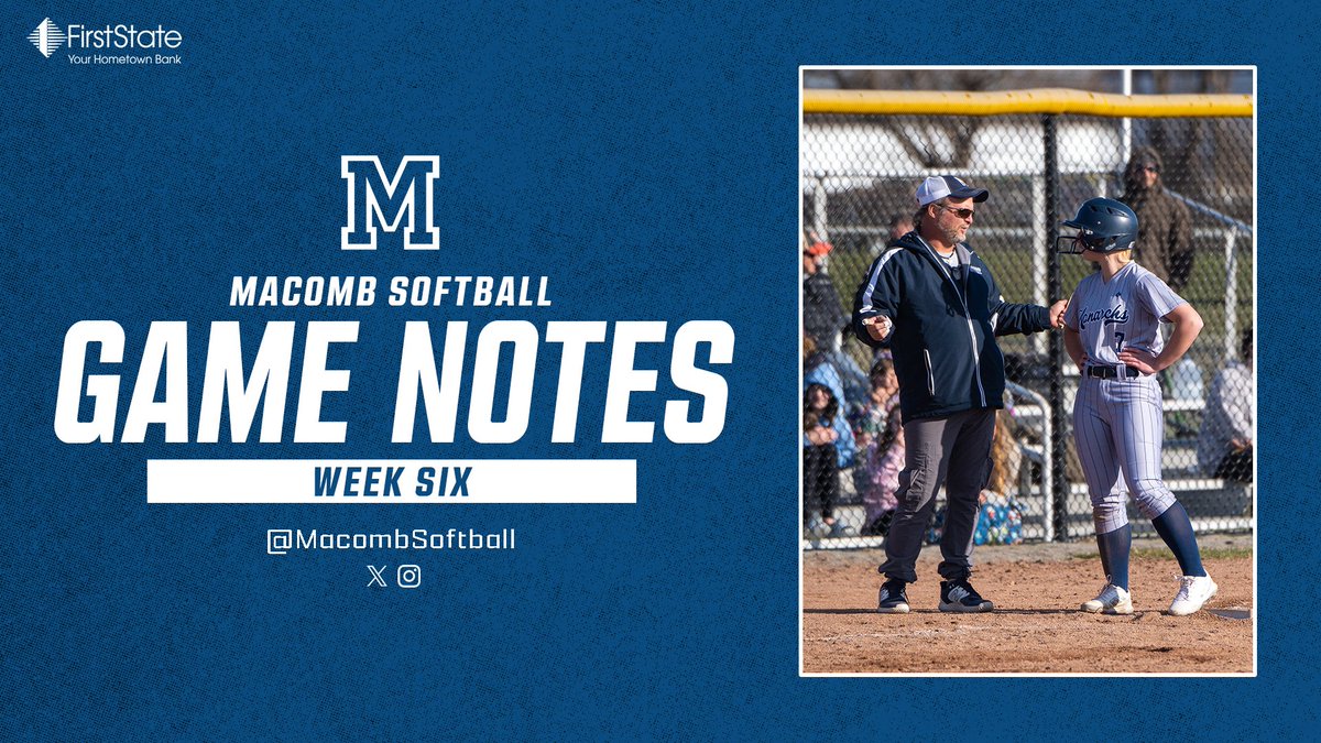 𝗦𝗼𝗳𝘁𝗯𝗮𝗹𝗹 𝗚𝗮𝗺𝗲 𝗡𝗼𝘁𝗲𝘀 🥎📝 Home doubleheaders Friday and Saturday highlight @MacombSoftball's upcoming schedule! The Monarchs open up their weekend homestand on Friday at 3 PM vs. SC4! Full Game Notes: bit.ly/3xG5f1k Web Version: bit.ly/3JpxfZC