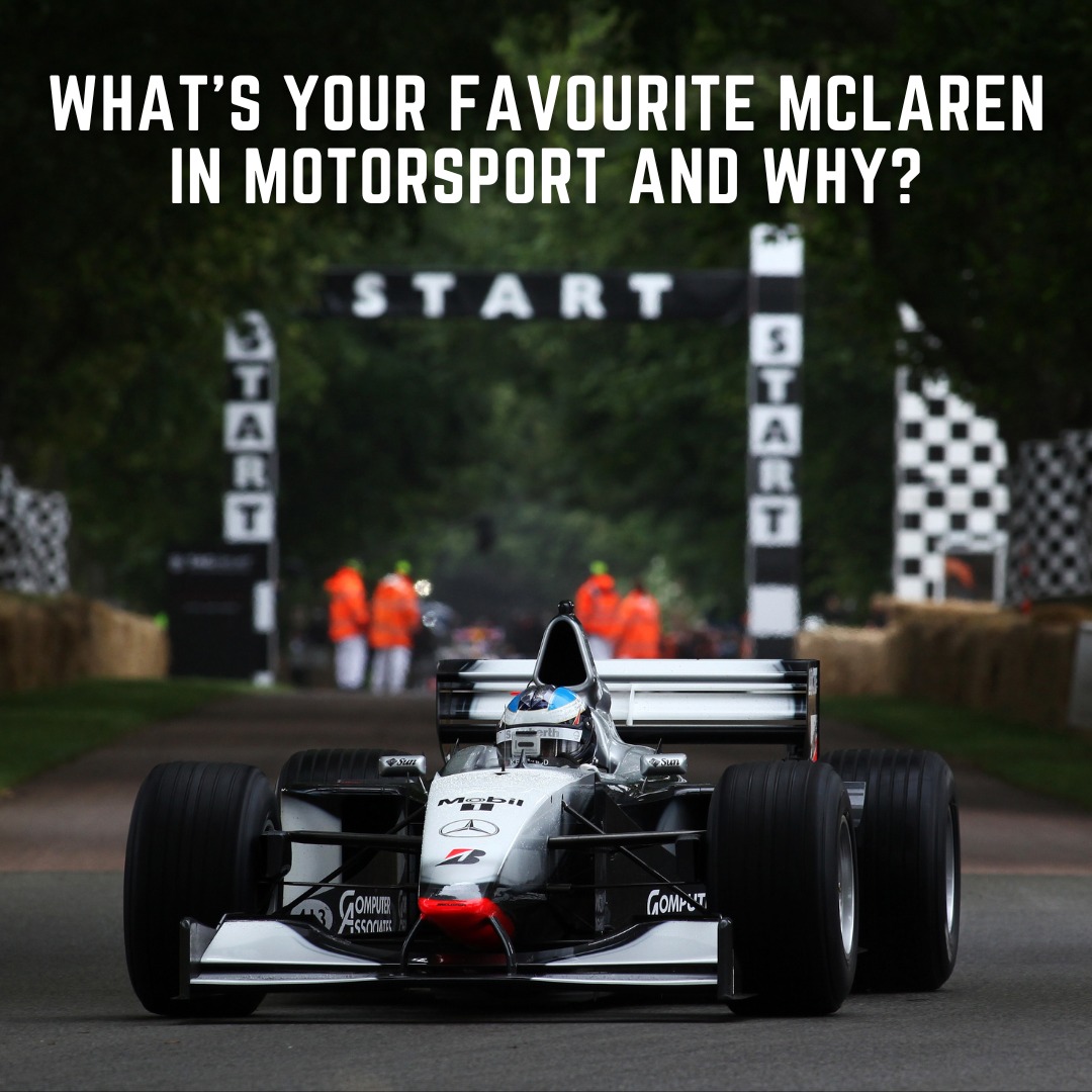 Is it a classic like the MP4/4 or MP4/13? Or is it one from a different racing series like the M6A or F1 GTR? McLaren has produced some beautiful cars, but which one is your favourite and why? #FOS #McLaren #F1