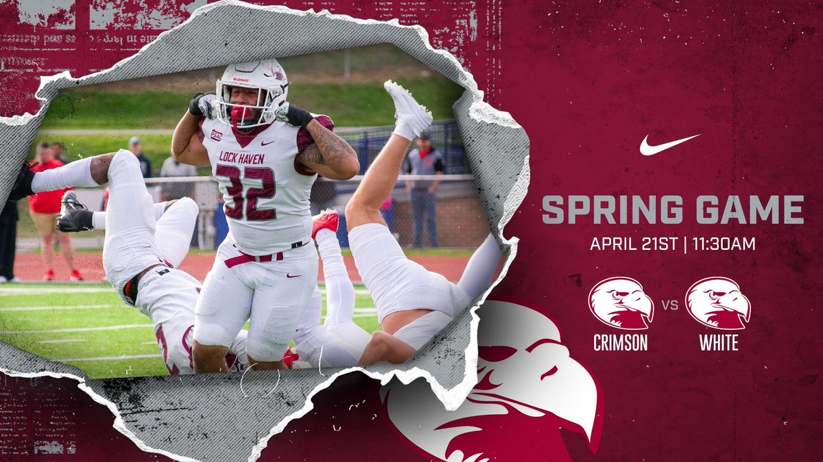 Haven Nation!...come join us this Sunday at Hubert Jack Stadium for our annual Spring Game! Admission and parking are free...we'll see you there!!! #LockedIn🔒🦅