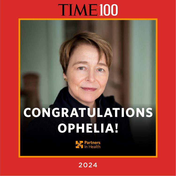 ughe_org's tweet photo. Congrats 🎉 to our Board Member and @PIH Co-Founder - Ophelia Dahl on your well deserved recognition in the TIME100! 

Ophelia has been influential to #GlobalHealth and a great inspiration to all of us at #UGHE. #InjusticeHasACure #OpheliaTIME100    https://t.co/naeWKuFLhU https://t.co/j2uATe7FT6