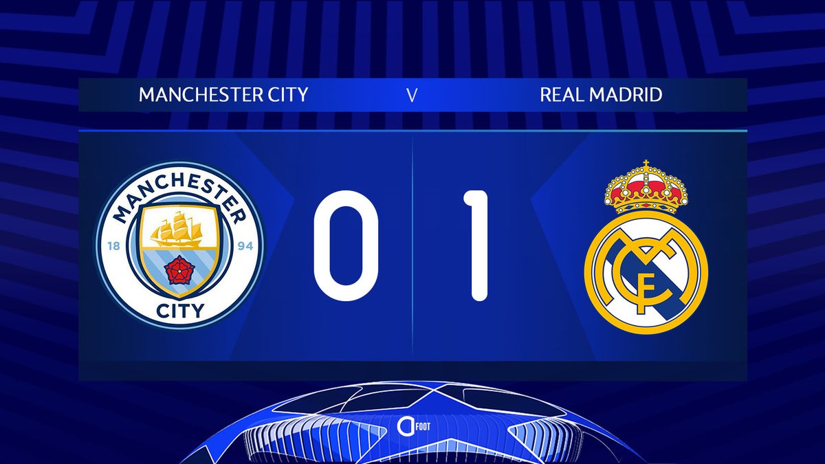 ⚽️ BUUUUUUUUUTT DE RODRYGO !!! 🤍 MAN. CITY 🏴󠁧󠁢󠁥󠁮󠁧󠁿 0-1 🇪🇸 REAL MADRID