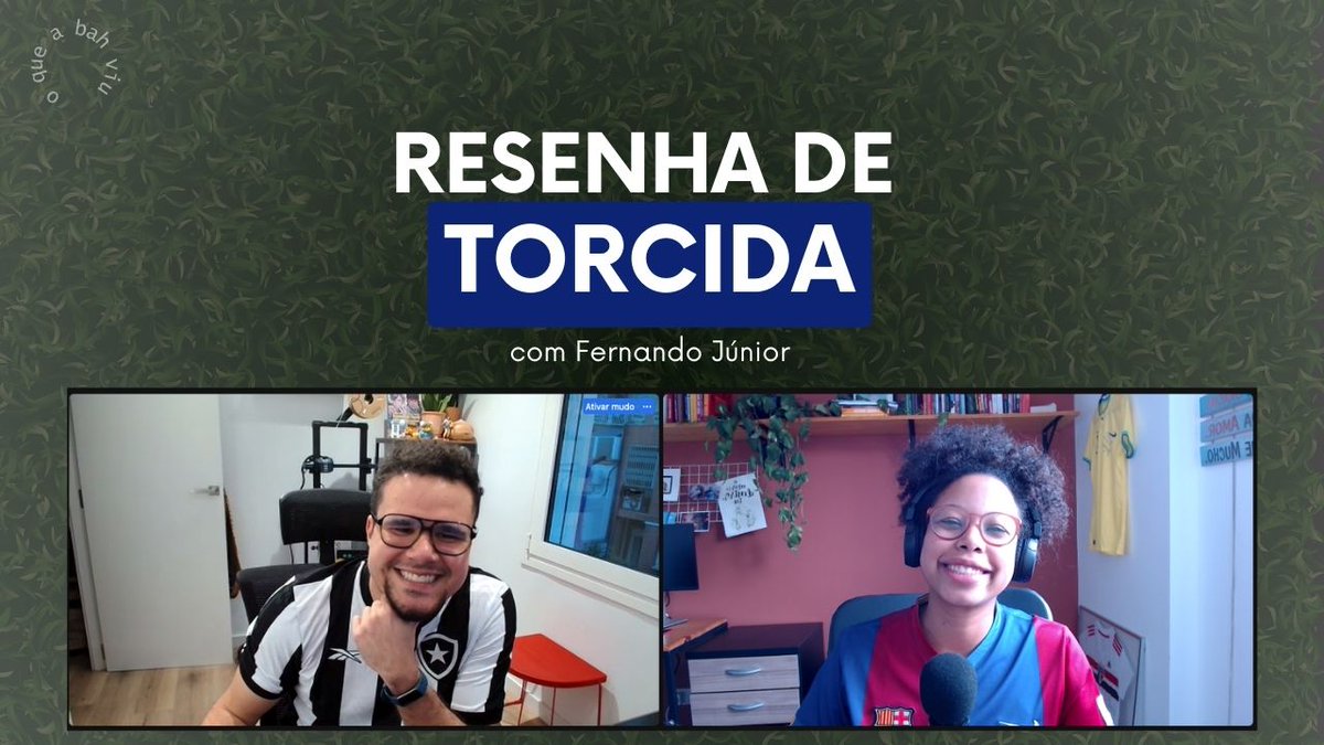 Aproveito os últimos minutos antes dos jogos da Champions pra dizer que VOLTEI A POSTAR NO CANAL DO YOUTUBE!!! E não apenas voltei como voltei em GRANDE estilo com um Resenha de Torcida com meu hermanito @nandopaf. Ficou tão legal que dividi em 3 partes! Link no tweet abaixo 👇