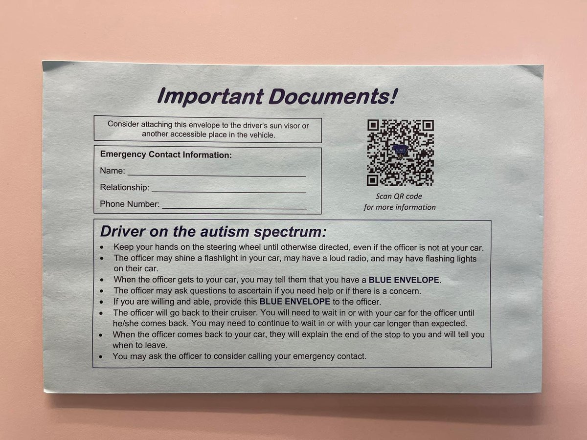 Do you or a loved one know a driver with Autism? @MaldenPDChief announces Malden Police Department's participation in the Blue Envelope Project for a safer and more inclusive environment for Neuro-diverse drivers. We’re proud to be a part of this fantastic initiative! The…