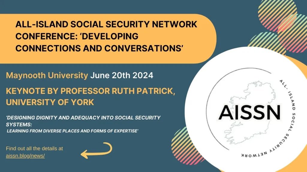 We are delighted to announce that Professor Ruth Patrick will be the keynote speaker at our first conference in June 2024 at Maynooth University.
Further details are here - aissn.blog/2024/04/16/jun…

We are also still accepting proposals for presentations until April 26th