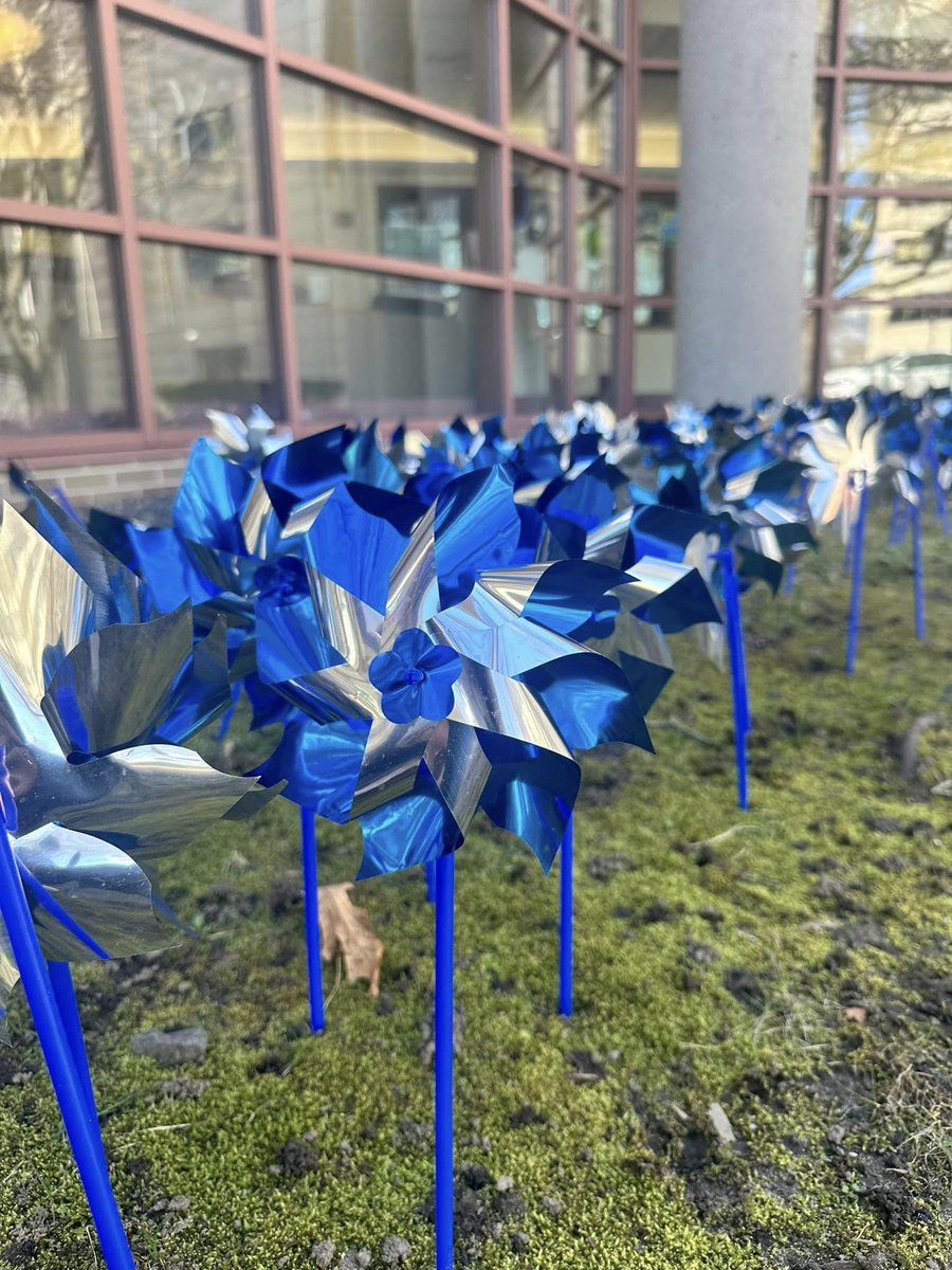 April is National Child Abuse Prevention Month. We displayed 300 pinwheels in front of Hasbro Children's as part of Pinwheels for Prevention, a campaign dedicated to preventing child abuse and neglect before it happens. #pinwheelsforprevention